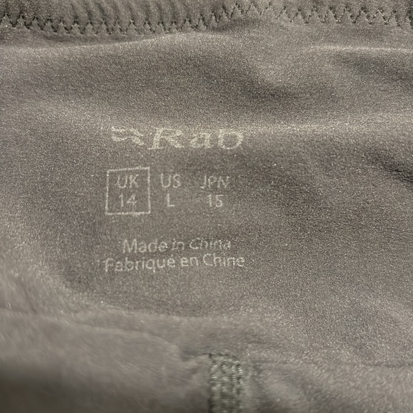 Women’s Black Rab Talus Trail Shorts size Large - Picture 16 of 16